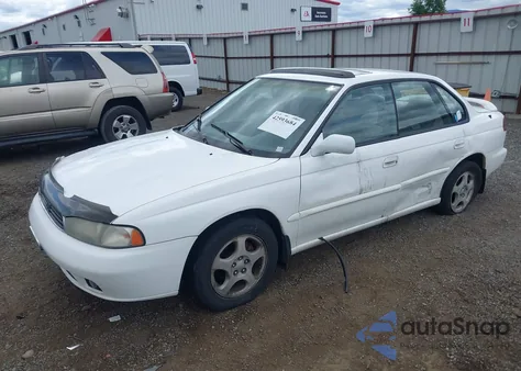 1996 Subaru Legacy Ls из США, поврежденный, VIN 4S3BD4555T7204877